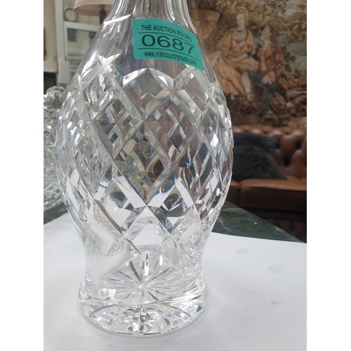 687 - Waterford Crystal Decanter