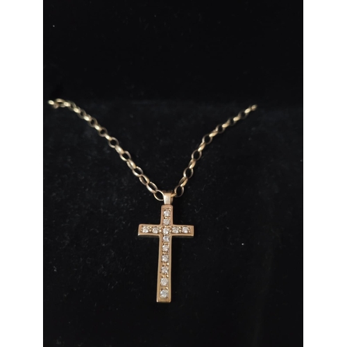 715 - 9 Carat Gold Cross