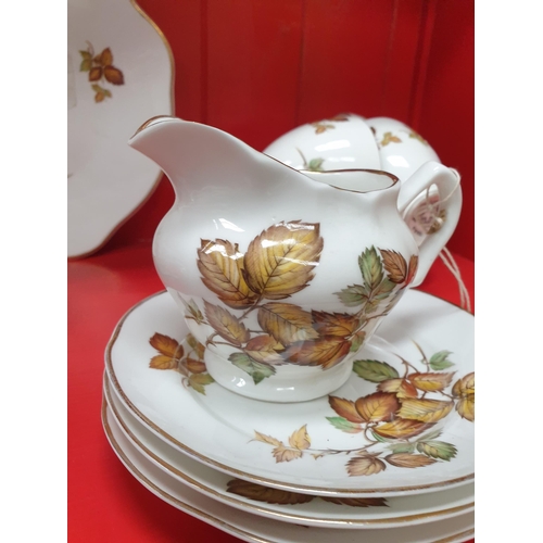 72 - Royal Tara Bone China 21 Piece Tea Set