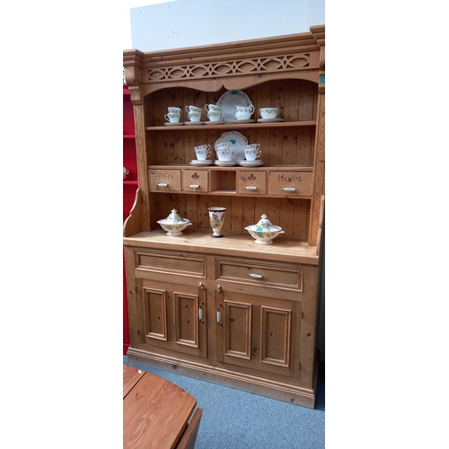 77 - Heart and Hand Pine Dresser - locally made