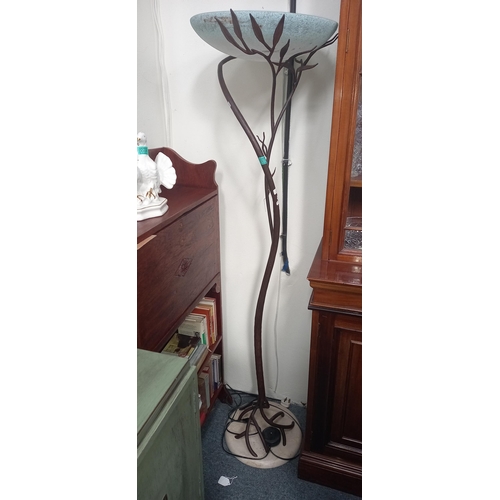 10 - Wrought Iron Vintage Lamp