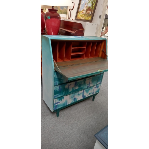 127 - Upcycled Vintage Bureau