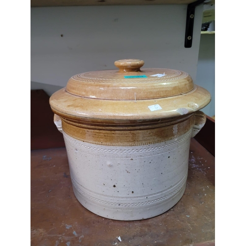 234 - Large Earthenware Bread Bin