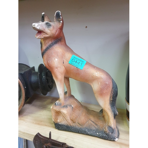 441 - Vintage Alsatian Dog Figure