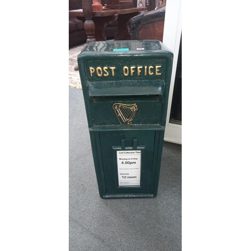 46 - Green Irish Post Box