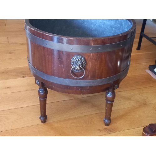 656 - Georgian Mahogany Wine Cooler