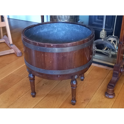 656 - Georgian Mahogany Wine Cooler