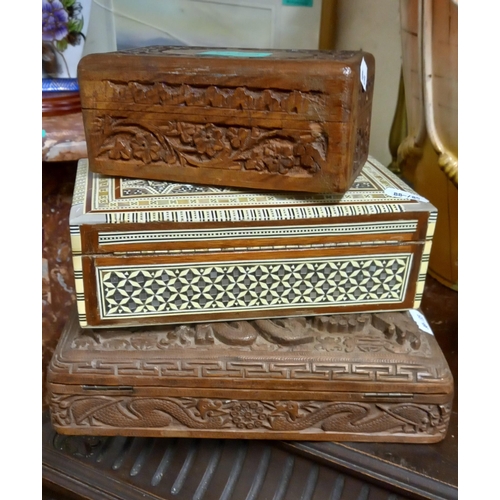 152 - 3 Decorative Boxes