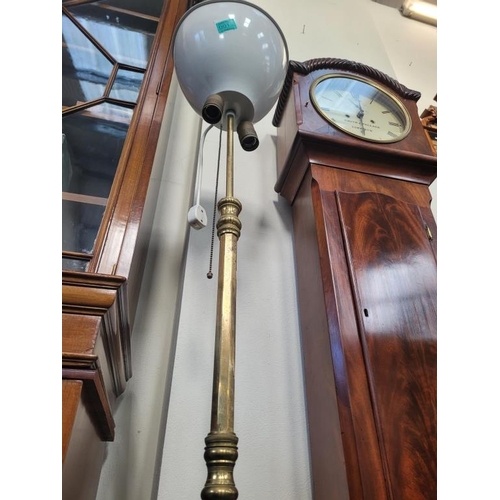 13 - Brass Standard Lamp/Uplighter