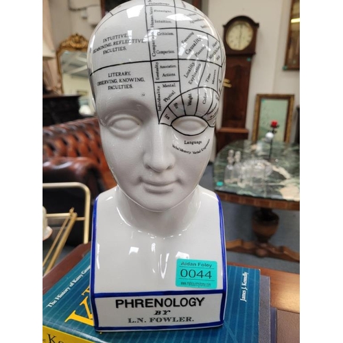44 - Phrenology Head