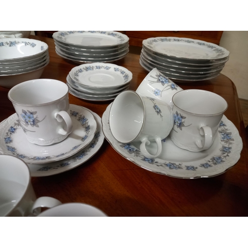 78 - Bavarian China Dinner Service (45 Pieces)