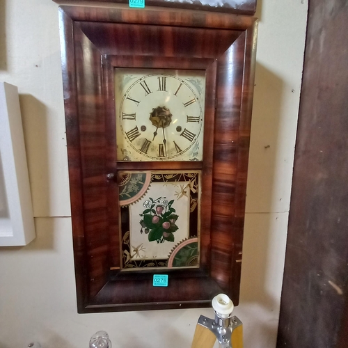 19th Century American Ogee Wall Clock (no weights or pendulum)