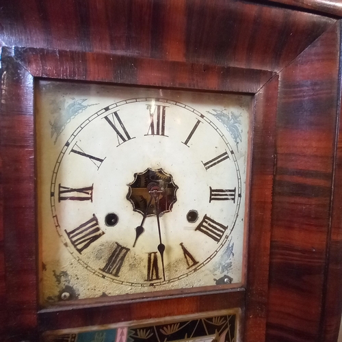 19th Century American Ogee Wall Clock (no weights or pendulum)