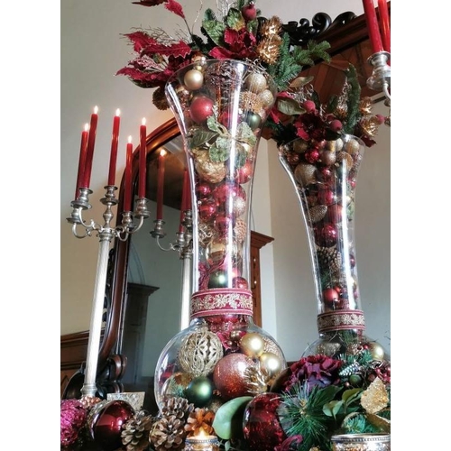 103 - Pair of Tall SIA Vases (95cm)