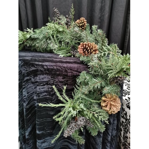 212 - Berry & Cone Mixed Foliage Garland