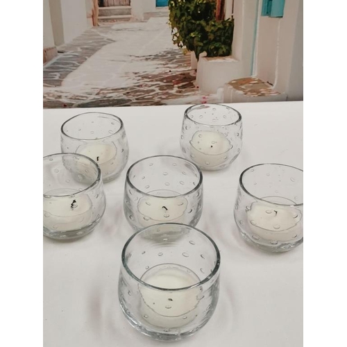 245 - Bubble Votives (2 Boxes - approx 70 in total)