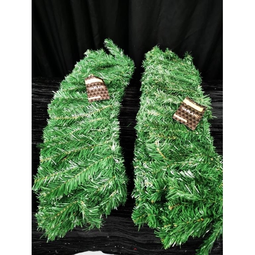 87 - Pair of Pine Garlands from Premier Decorations