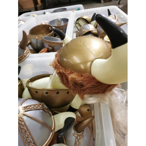 480 - 2 Boxes of Viking Helmets