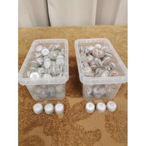 608 - Box of White and Box of Red LED Lights (no batteries supplied)