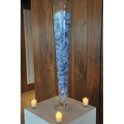 968 - 14 Tall Stem Vases (100cm)