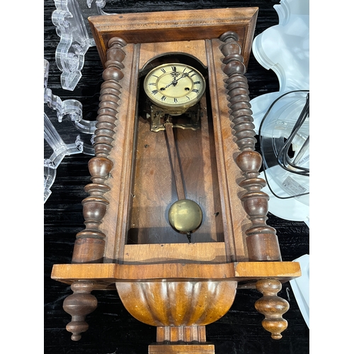 764 - Antique Clock, requires Glass