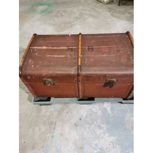 901 - Vintage Travel Chest