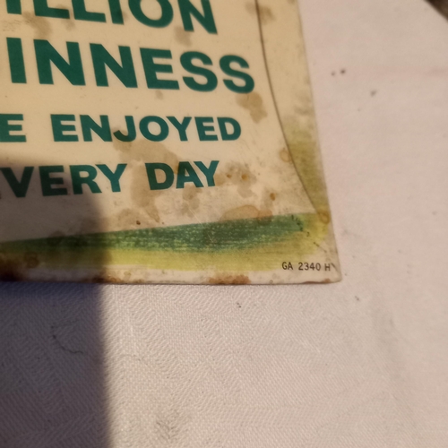 355 - Original Vintage Guinness Showcard 
