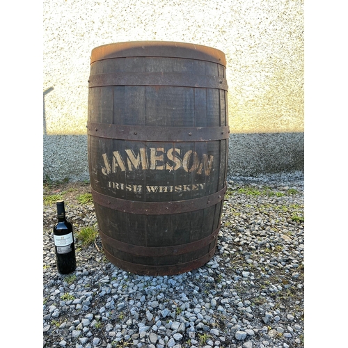 18 - Jameson Triple Distilled 1924 Metal Bound Barrel (65 cm W x 90 cm H)