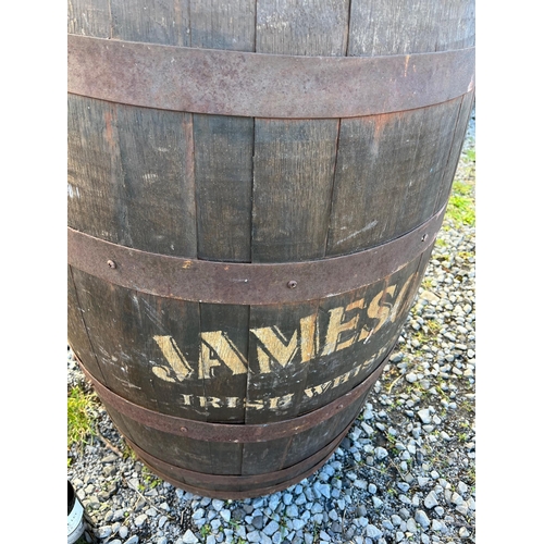 18 - Jameson Triple Distilled 1924 Metal Bound Barrel (65 cm W x 90 cm H)