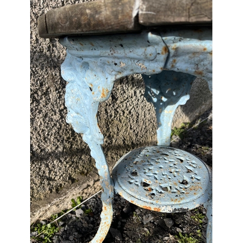 8 - Victorian Cast Iron Girls Head Table ( 50 cm W x 66 cm H)