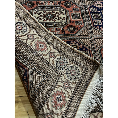 53 - Patterned Centre Rug (230 cm W x 150 cm H)