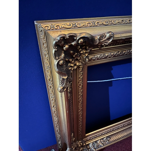 94 - Decorative Rectangular Gold Frame (135 cm W x 104 cm H)