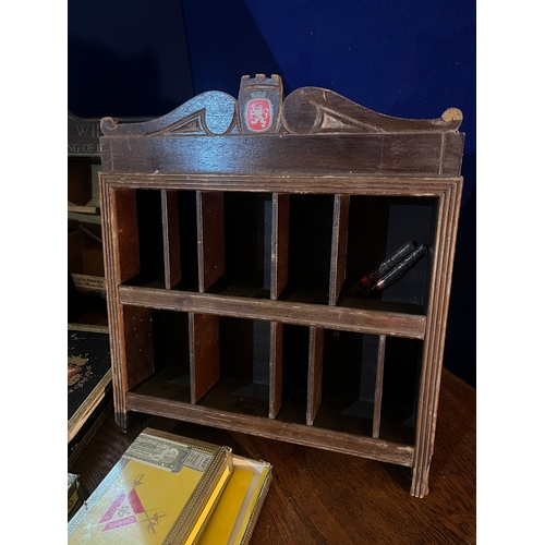 143 - Collection of Cigar Holders or Display Cabinets and Cigar Boxes