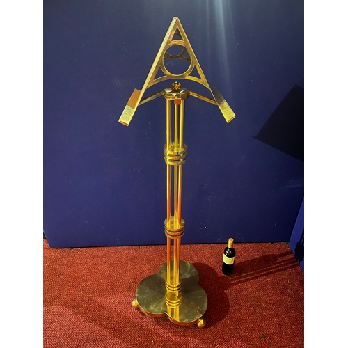 184 - Very Fine Double Sided Lectern, Art Deco Design 