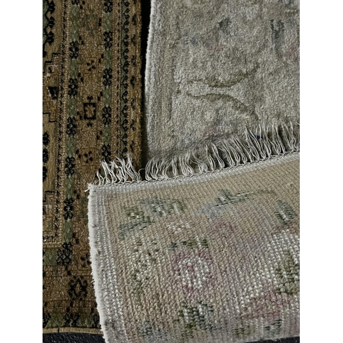 618 - Two Small Rugs (Largest 190 cm W x 94 cm H)