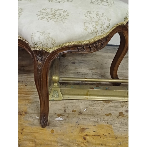 29 - Pair of 19th Century Walnut Occasional Chairs - possibly French