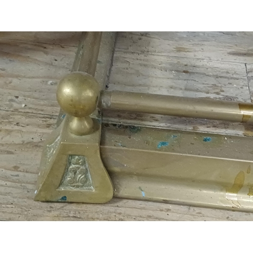 30 - Victorian Style Brass Extending Fender