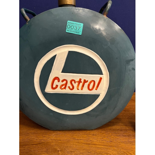37 - Castrol Vintage Style Petrol Can (36 cm W)