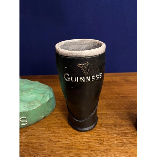 39 - Large Guinness Toucan Advertisement with Pint Glass (50 cm W x 60 cm H)