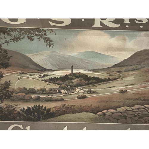 71 - G.S Rys Glendalough Vintage Style Pictorial Advertisement (105 cm W x 65 cm H)