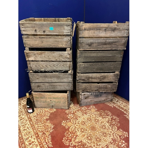 9 - Eight Crates, Similar Size, Some Dublin