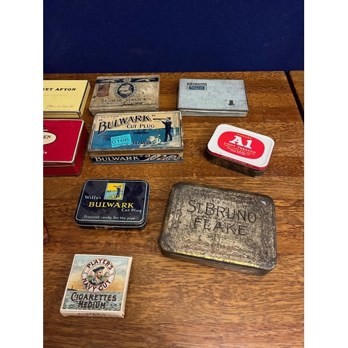 166 - Good Collection of Vintage Cigarette and Tobacco Tins