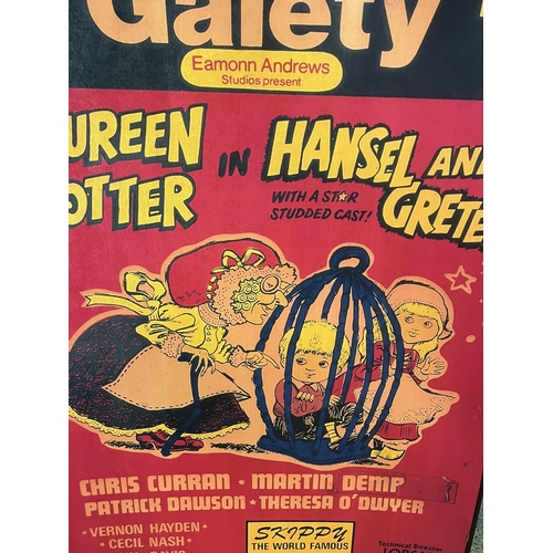 271 - Maureen Potter in Hansel and Gretel Poster (80 cm W x 122 cm H)