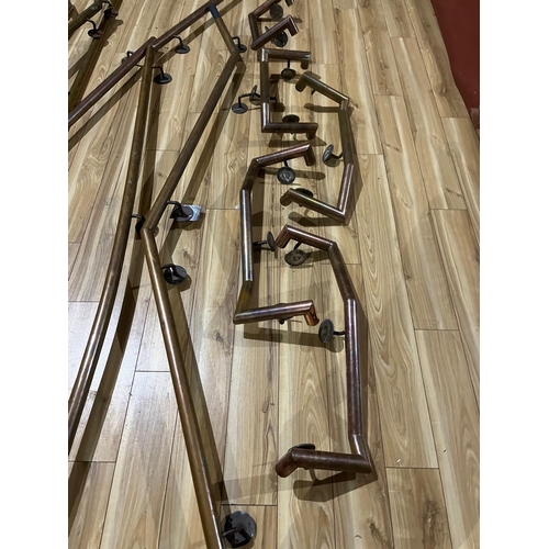 291 - Fine Selection of Brass/Possible Bronze Hand Rails