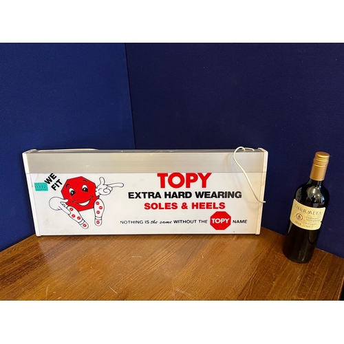 312 - Double Sided Topy Light Box (65 cm W x 26 cm H)