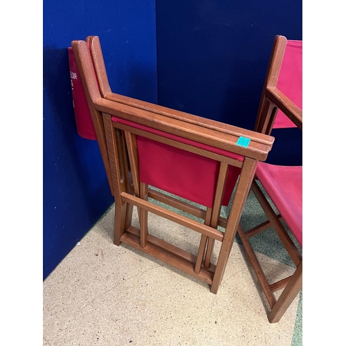 357 - Pair of Folding Director Style Chairs