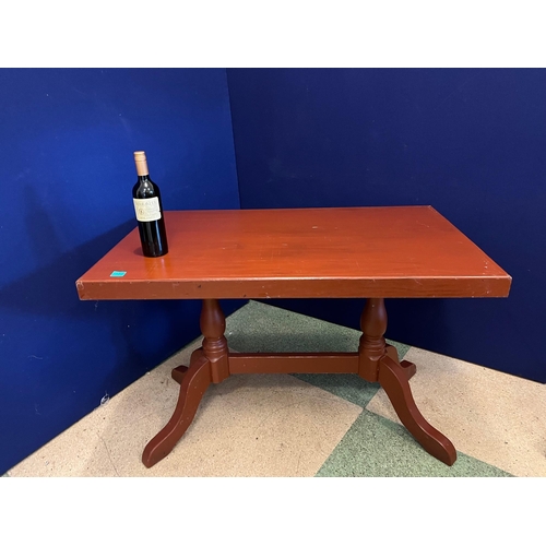 359 - Antique Style Twin Pod Bar Table (110 cm W x 75cm H x 65 cm D)