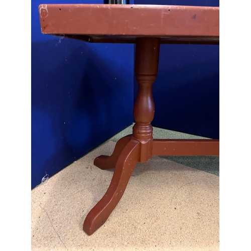 359 - Antique Style Twin Pod Bar Table (110 cm W x 75cm H x 65 cm D)