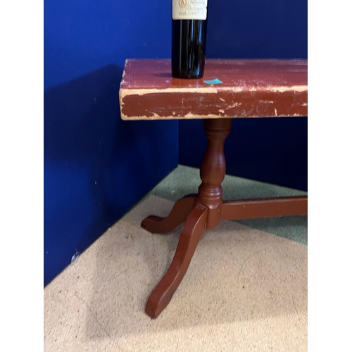 360 - Antique Style Twin Pod Bar Table (110 cm W x 75cm H x 65 cm D)