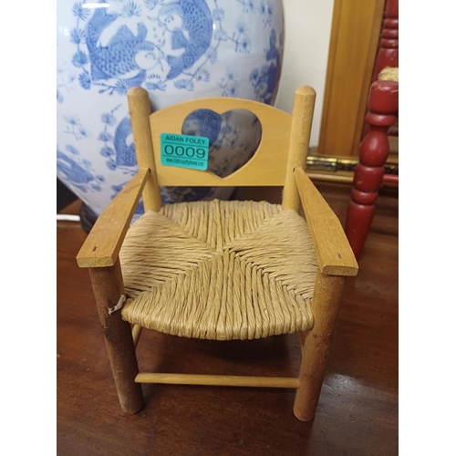 9 - Three Miniature Irish Vernacular Chairs